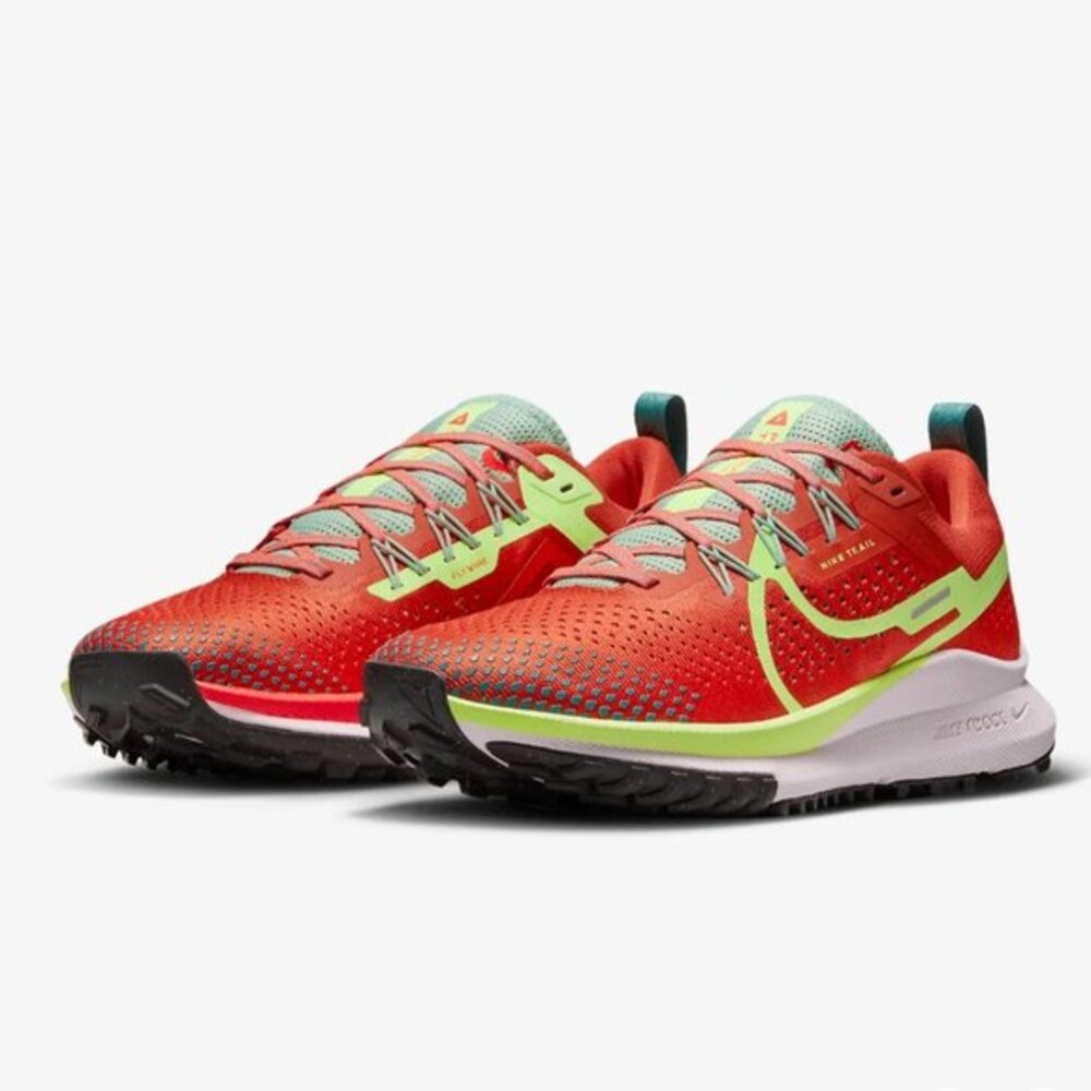Nike Red Pegasus Trail 4 Women's Trail Running‎ Shoes Size 7.5